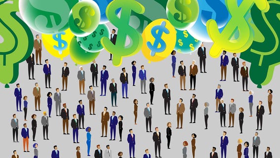 How inflation of 10 items in Houston compares to the rest of the US