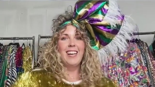 Sparkly, over the top wearables for Mardi Gras fun