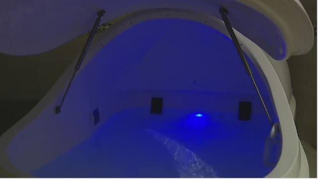 Rejuvenate your body with float therapy which includes 1,000 pounds of Epson salt