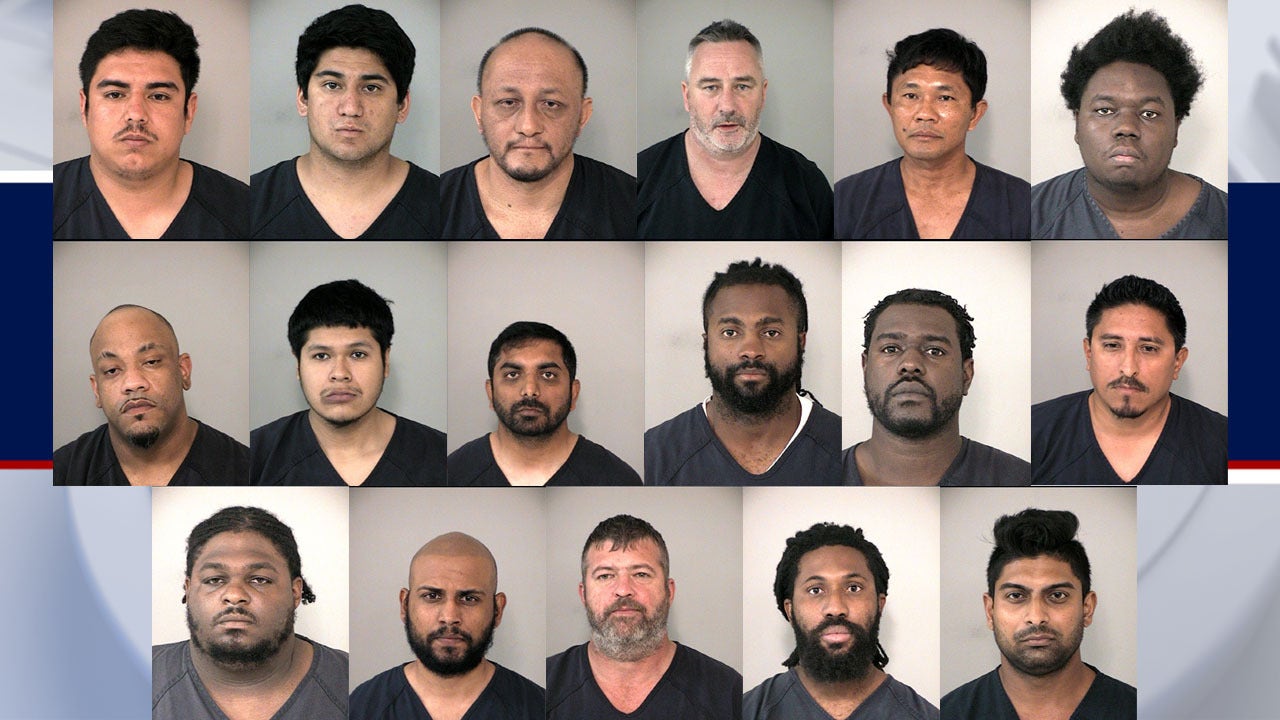 More than 40 sex buyers, traffickers arrested in Fort Bend County