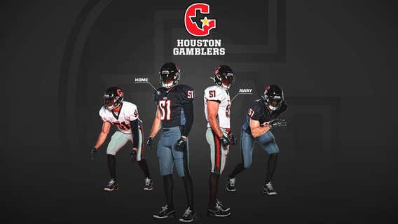 USFL Houston Gamblers Uniform Reveal: First look at jerseys, helmets