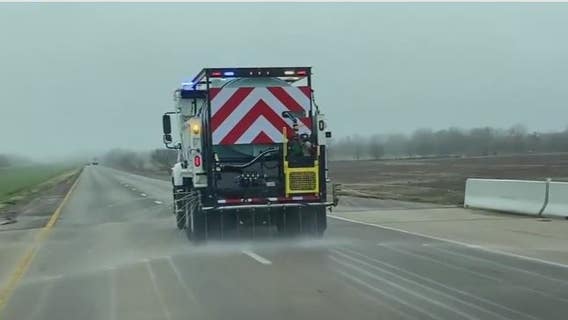 TxDOT pre-treating roads ahead of arctic blast
