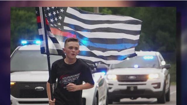 13-year-old honors fallen Harris County deputy Sgt. Ramon Gutierrez Jr.