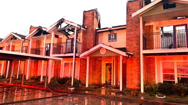2-alarm apartment fire in Harris County under investigation, 8 units damaged