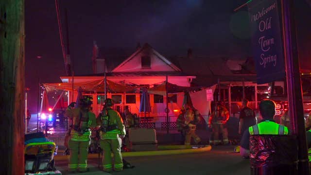 Wine bar in Old Town Spring damaged in 2-alarm fire