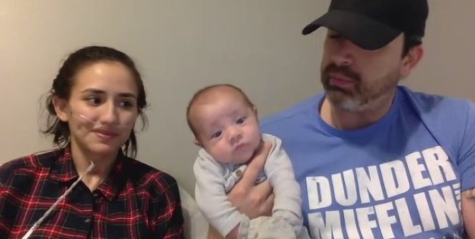 Kingwood mom who survived COVID-19, 3 strokes, heart attack while pregnant names baby after doctor