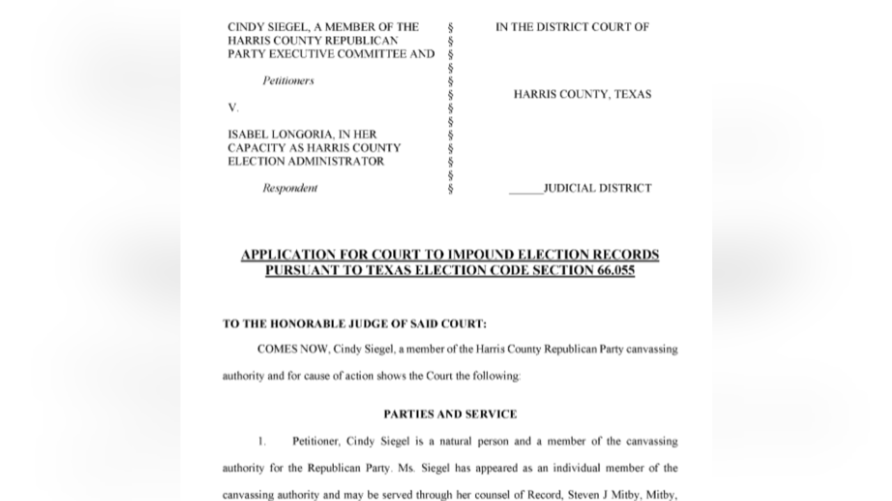 Release of final Harris Co. voting numbers from Texas Primary on hold due to lawsuit - Vimarsana News