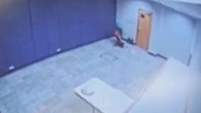 What was a counselor caught on camera doing to a special needs 7-year-old?