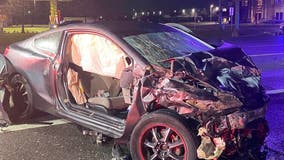 Driver accused of street racing, DWI in Harris County crash