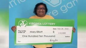Virginia woman digs $110K winning lottery ticket out of trash
