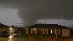 Tornado tears through New Orleans as storms hit Deep South