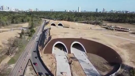 Eastbound lanes of Memorial Park tunnels to open Monday