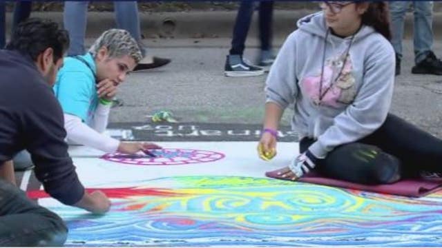 Free 2-Day Street Chalk Fest taking place this weekend in downtown Houston