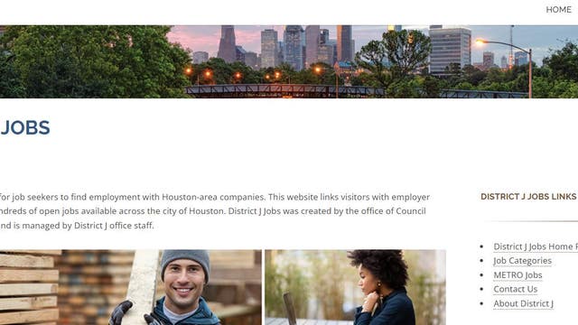 Houston Councilman launches employment website to help fight crime