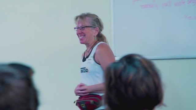Women in shelters run to race for a better life
