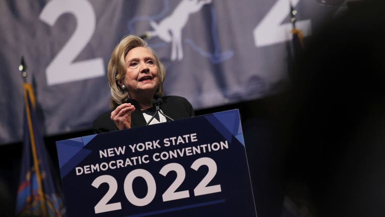 Hillary Clinton Addresses New York Democratic Convention