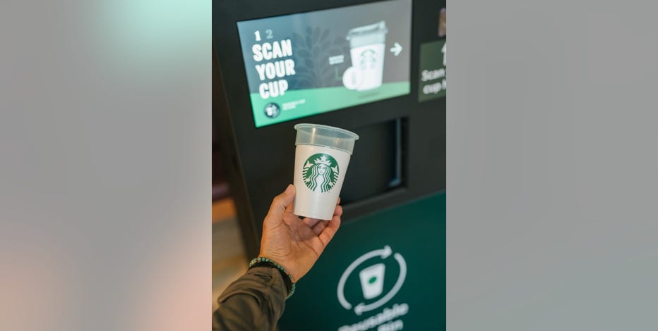 Starbucks to phase out single-use cups in favor of reusable mugs