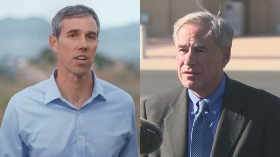 Greg Abbott and Beto ORourke