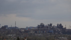 Ukraine: Russians trying to storm steel mill where hundreds of civilians are sheltering