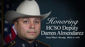 Emotional funeral for Harris County Dep. Darren Almendarez: Wife shares last words