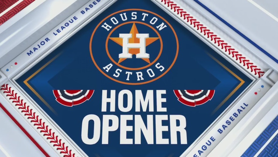 Getting ready for the Houston Astros 'Home Opener' at Minute Maid Park