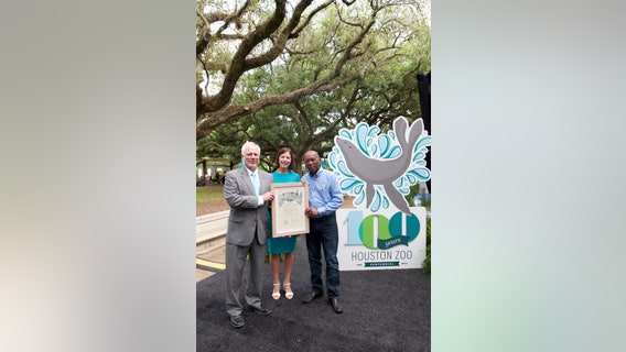 April 30th declared 'Houston Zoo Day' by mayor during centennial celebration