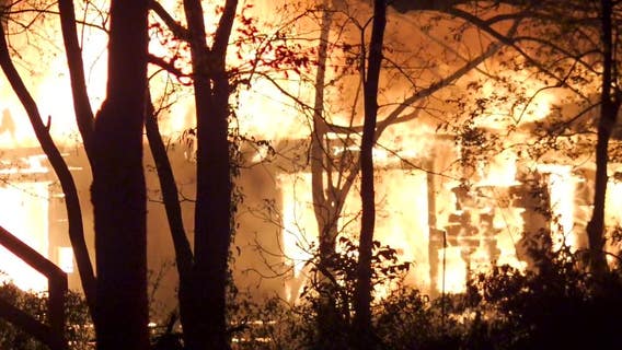 Reported explosion results in Fifth Ward home covered in flames