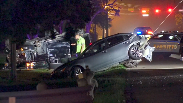 DWI suspect airlifted to hospital after major crash in east Harris County