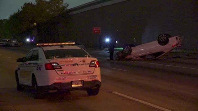 Driver ejected from car during deadly rollover crash in north Harris County