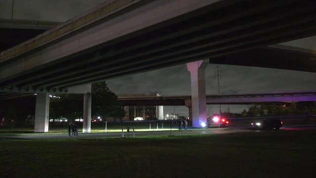 Motorcyclist dies after falling from Houston freeway ramp during crash
