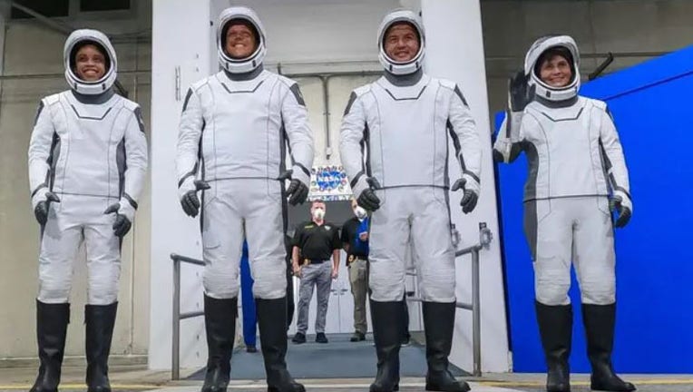 Space X crew astronauts