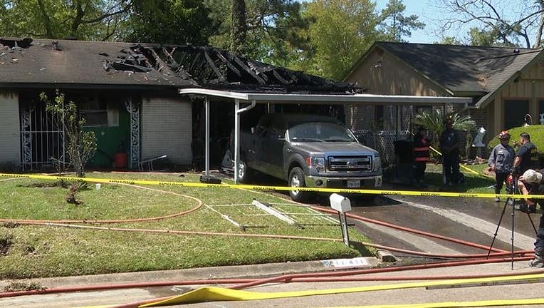 2 Hospitalized, 1 Dead After Northeast Houston Home Catches Fire | FOX ...