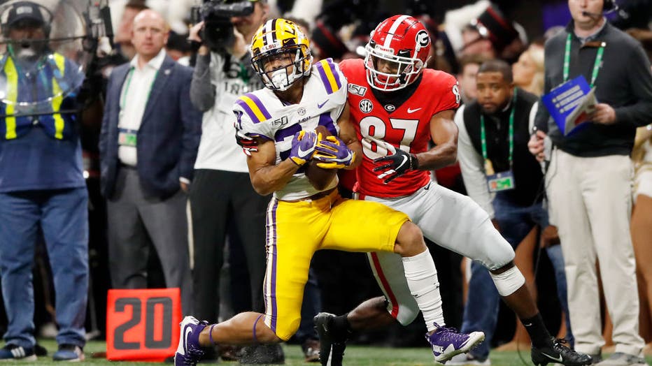 Derek Stingley Jr. at SEC Championship