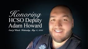 Funeral services for Harris County Deputy Adam Howard to be held Wednesday