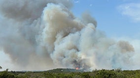 Disaster declared in Texas county as large wildfires continue to rapidly spread