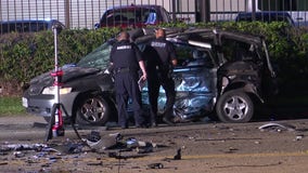 Driver dead, 3 teens taken to hospital after crash in west Harris Co.