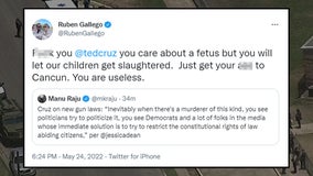 Arizona congressman blasts Ted Cruz’s comments against gun control following Texas elementary school shooting
