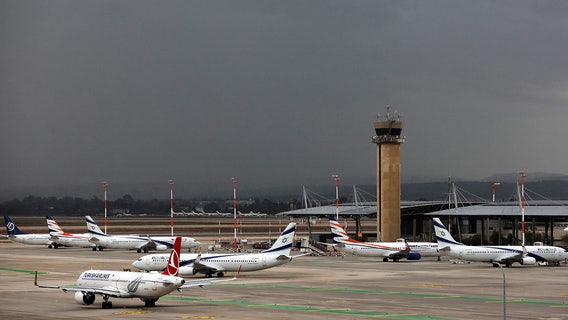 Flight grounded in Israel after passengers receive photos of crashed planes before takeoff