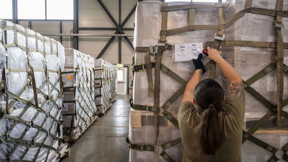 Where first imported baby formula is headed