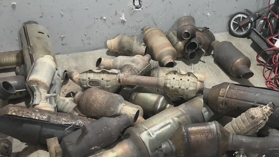 Houston police provide free service to help reduce catalytic converter thefts