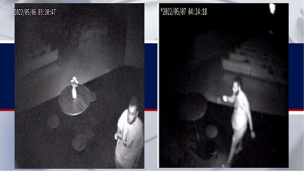 Authorities still searching for Harris County church burglary suspect