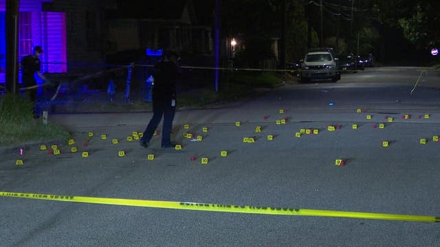 HPD investigating man's body found, shell casings and blood at separate crime scenes