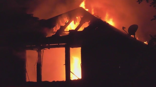 Elderly woman dies after being trapped in house fire in north Harris County home