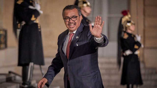 WHO chief Tedros to be confirmed for 2nd term after no opposition