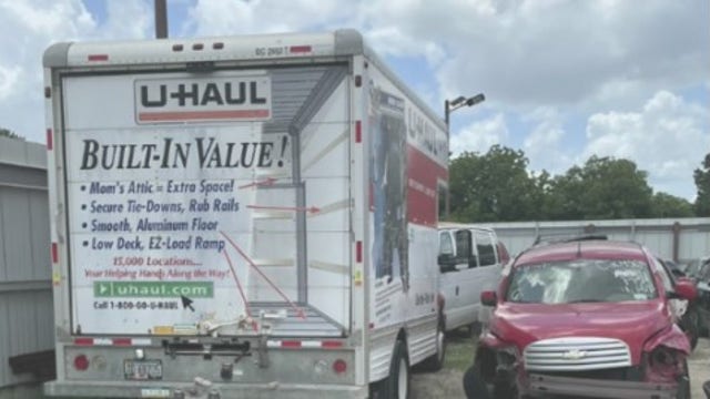 Chicago family's UHaul stolen from Katy apartment parking lot