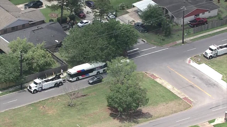Houston METRO bus crash