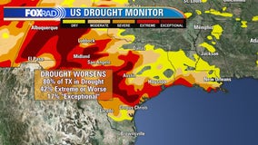 Texas drought worsens with 80% of state affected; Houston area sees extreme conditions