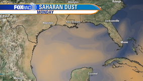 Saharan dust blows in, joining the ongoing Houston heat wave
