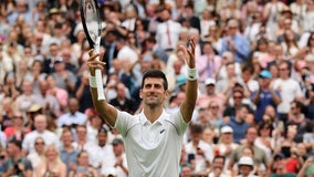 Djokovic makes more history with 1st-round win at Wimbledon