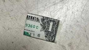 Don’t pick up folded dollar bills, authorities warn